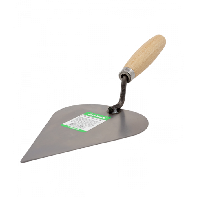 Кельма штукатура Yoshimoto, сталева, дерев`яна ручка, 190мм