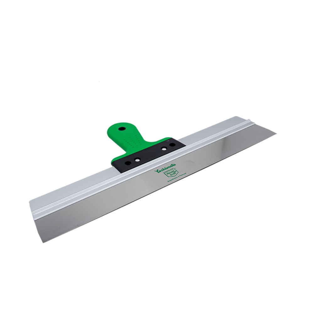 Шпатель фасадный нержавеющий Yoshimoto, ручка 2К, 150*60мм
