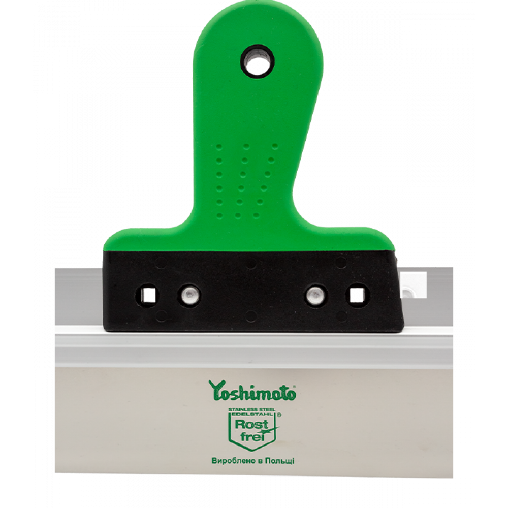Шпатель фасадный нержавеющий Yoshimoto, ручка 2К, 250*60мм