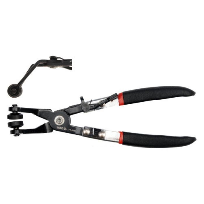 Щипці для стягуючих хомутів YATO 215 мм