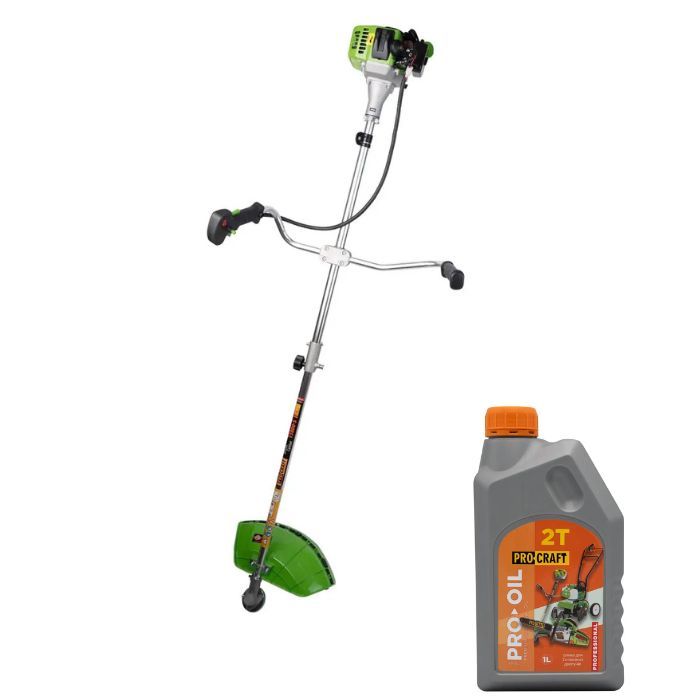 Набір Коса бензинова Procraft T3800S + Олива Procraft 2T 1 л