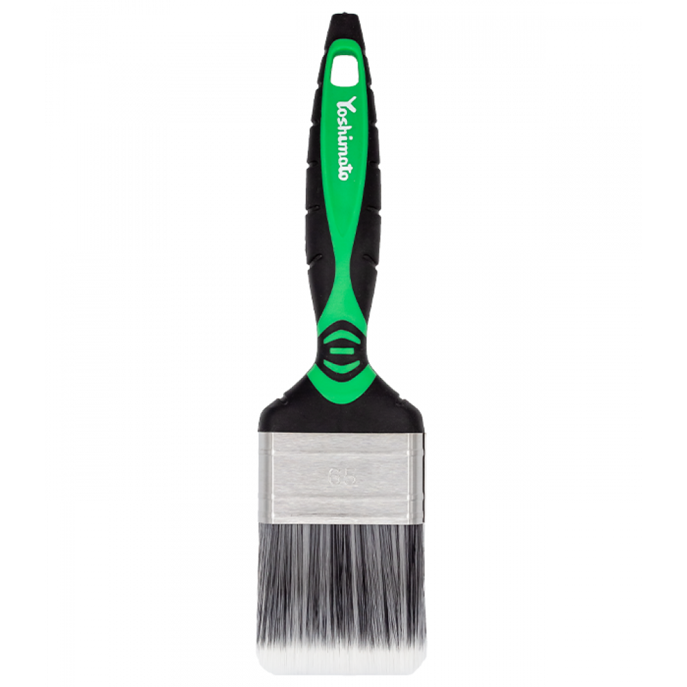 Пензель флейцевий ручка 2К Yoshimoto, штучний ворс, 40 мм