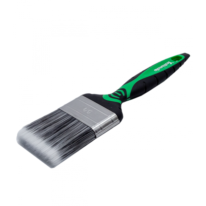 Пензель флейцевий ручка 2К Yoshimoto, штучний ворс, 50 мм