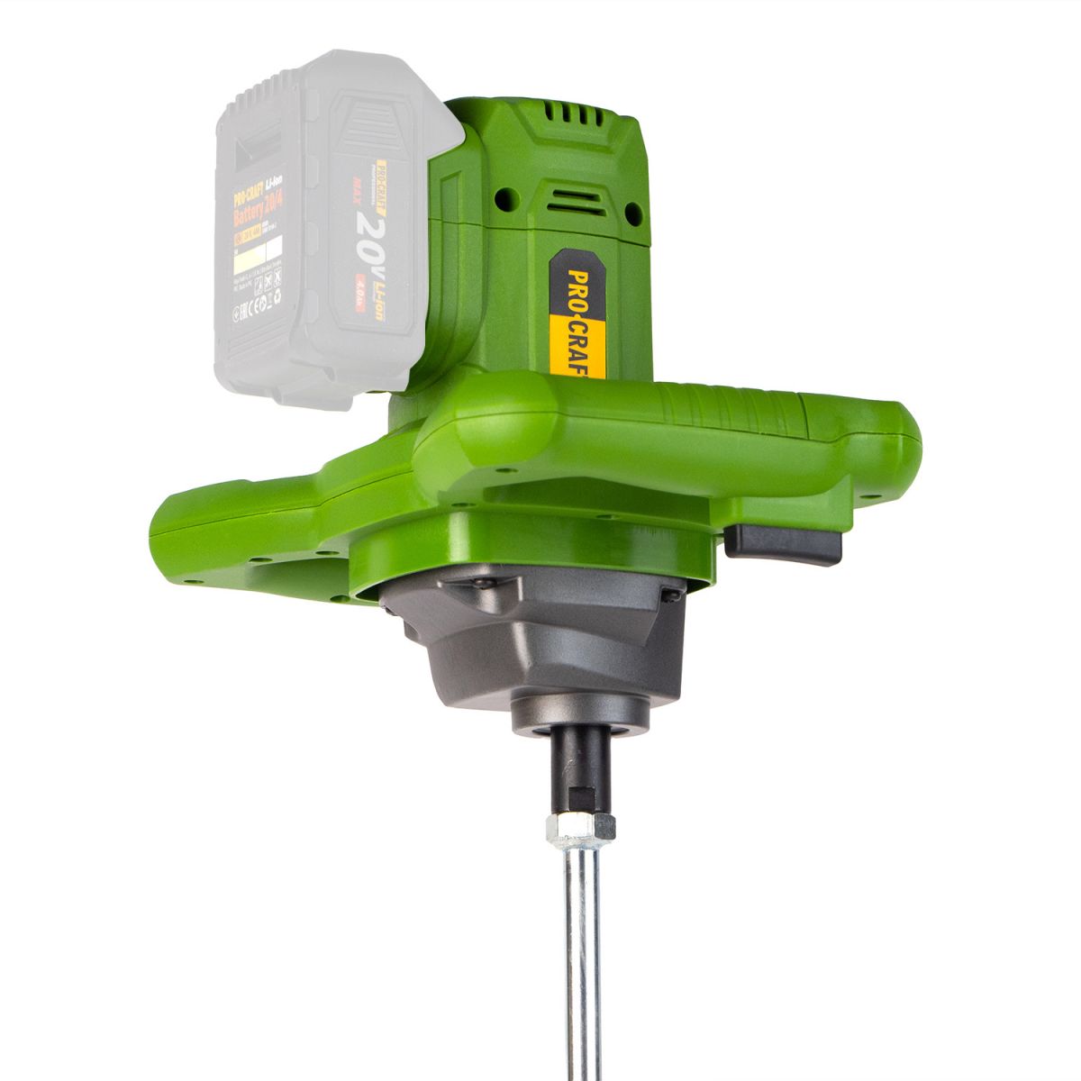 Акумуляторний будівельний міксер Procraft PMM20 (без акб та зп)