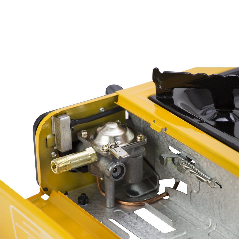 Плита газова одноконфорочна з п'єзопідпалом і адаптером (кейс) SIGMA