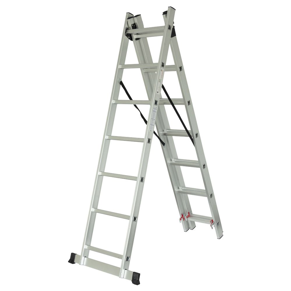 Лестница раскладная универсальная 7 ступенек SIGMA