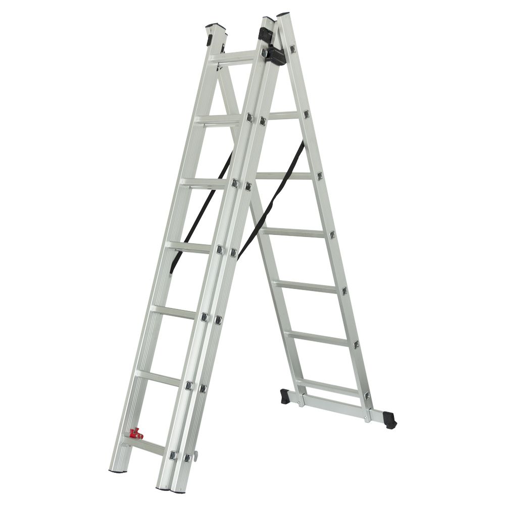 Лестница раскладная универсальная 7 ступенек SIGMA