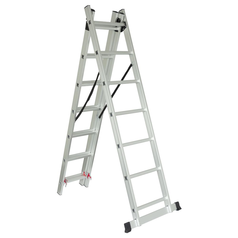 Лестница раскладная универсальная 7 ступенек SIGMA