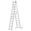 Драбина розкладна універсальна 12 сходинок SIGMA