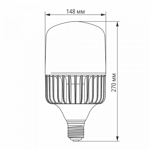 LED лампа VIDEX A145 100W E40 5000K
