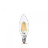 LED лампа VIDEX Filament C37F 6W E14 3000K