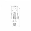 LED лампа VIDEX Filament C37F 6W E14 3000K
