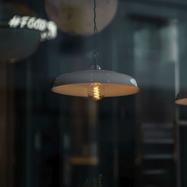 LED лампа VIDEX Filament G95FASD 5W E27 2200K дімерна бронза