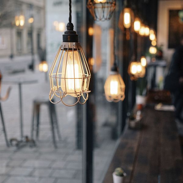 LED лампа VIDEX Filament ST64FAD 6W E27 2200K дімерна бронза