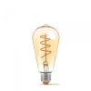 LED лампа VIDEX Filament ST64FASD 5W E27 2200K димерная бронза