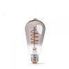 LED лампа VIDEX Filament ST64FGD 4W E27 2100K дімерна графіт