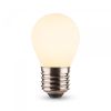 LED лампа VIDEX Filament VL-DG45MO 4W E27 3000K Porcelain dimmable