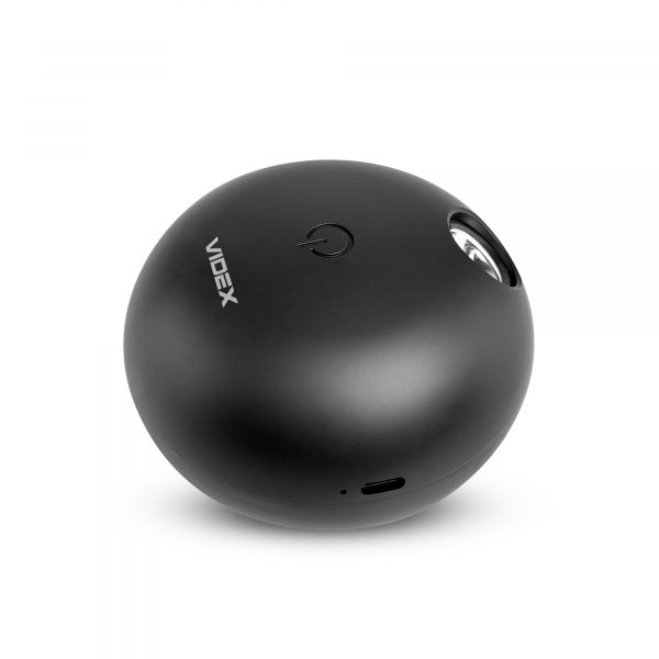 LED лампа настiльна з акумулятором VIDEX VLE-TF18B 3W 3000-5500K Чорна