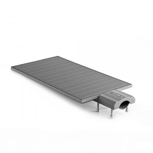 LED фонарь уличный автономный VIDEX 2300Lm 5000K (VL-SLSO-082-S)