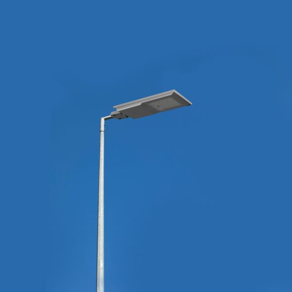 LED фонарь уличный автономный VIDEX 2300Lm 5000K (VL-SLSO-082-S)