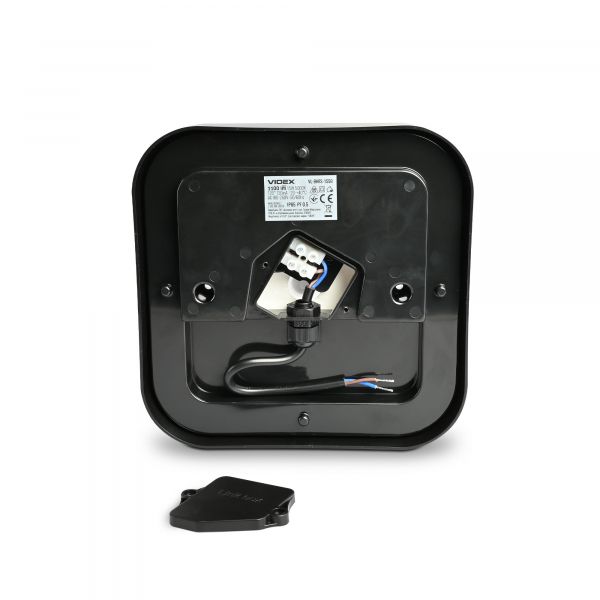 LED світильник ART IP65 квадратний VIDEX 15W 5000K Black