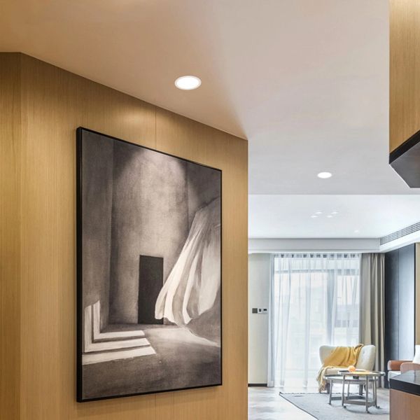 LED светильник Back встроенный круглый VIDEX 15W 5000K