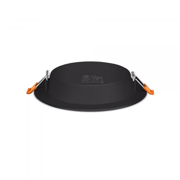 LED светильник Back встроенный круглый VIDEX 15W 5000K Black