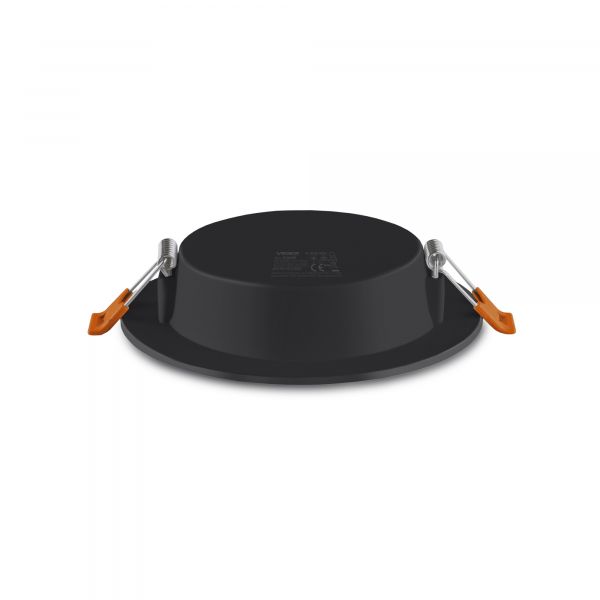LED светильник Back встроенный круглый VIDEX 6W 5000K Black