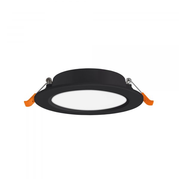 LED светильник Back встроенный круглый VIDEX 6W 5000K Black