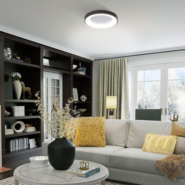 LED світильник VIDEX EDGE-RC-72W-BLACK (VLE-ERC-72B)