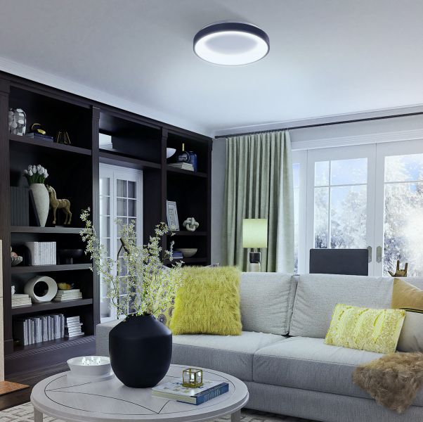 LED світильник VIDEX EDGE-RC-72W-BLACK (VLE-ERC-72B)