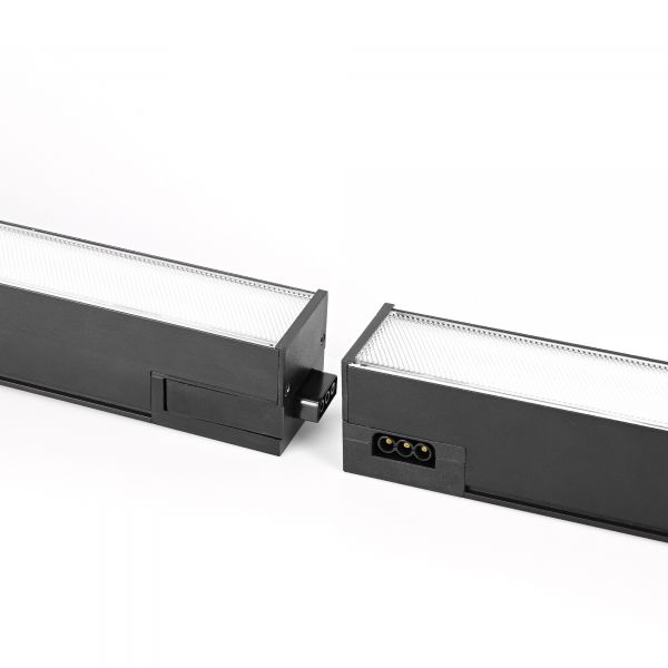 LED светильник линейный магистральный VIDEX BNL02 24W 0.6М 5000K 220V Black