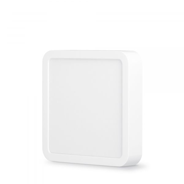 LED Светильник накладной квадрат VIDEX 12W 5000K White