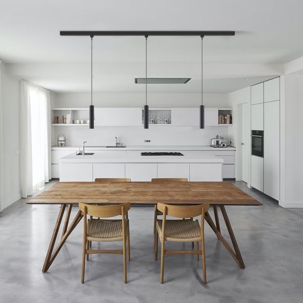 LED светильник подвесной трековый VIDEX 10W 4100K черный