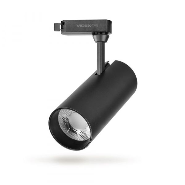 LED светильник трековый VIDEX 20W 4100K черный