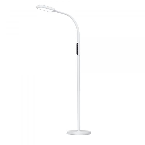 LED торшер білий VIDEX TF07W 14W 3000-5500K