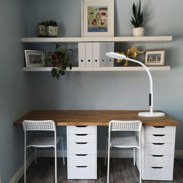 LED торшер білий VIDEX TF07W 14W 3000-5500K