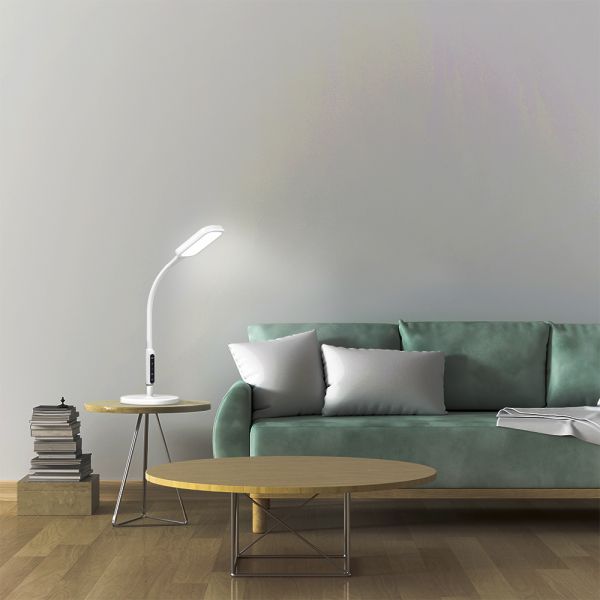 LED торшер білий VIDEX TF07W 14W 3000-5500K