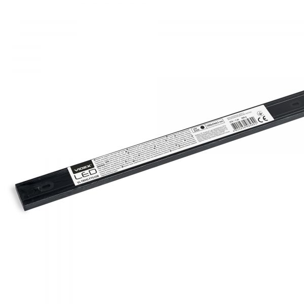 Магнитный шинопровод трековый накладной VIDEX FTS10B 1м черный 