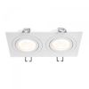 Светильник VIDEX под лампу 2xGU10 врезной Белый (VL-SPF23S-W)