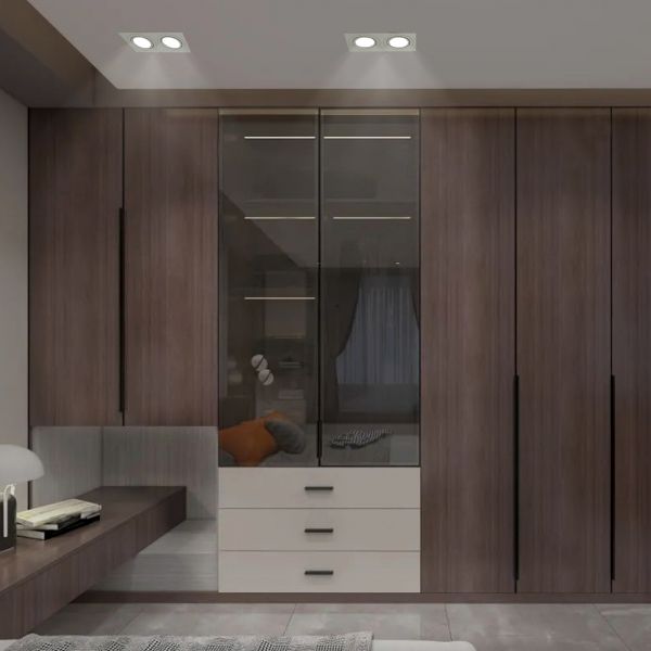 Светильник VIDEX под лампу 2xGU10 врезной Белый (VL-SPF23S-W)