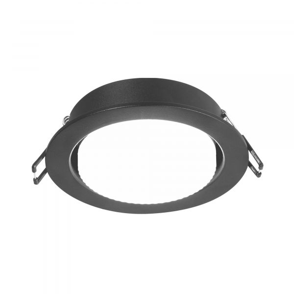 Светильник VIDEX под лампу GX53 врезной Черный (VL-SPF27R-B)