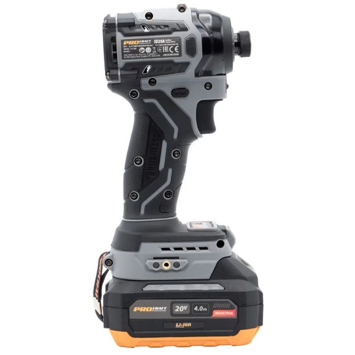 Акумуляторний гвинтоверт Procraft industrial ID20A (1 акб та зп)