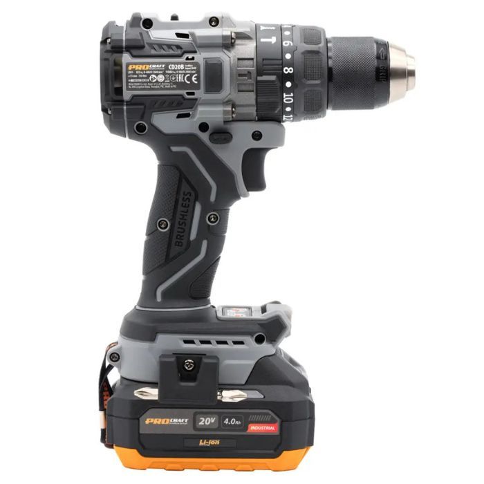 Шуруповерт Procraft industrial CD20B (з 1 акб та зп)
