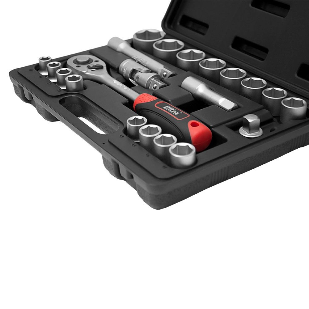 Набор насадок торцевых 1/2" 21шт CrV Taiwan ULTRA (6003062) 