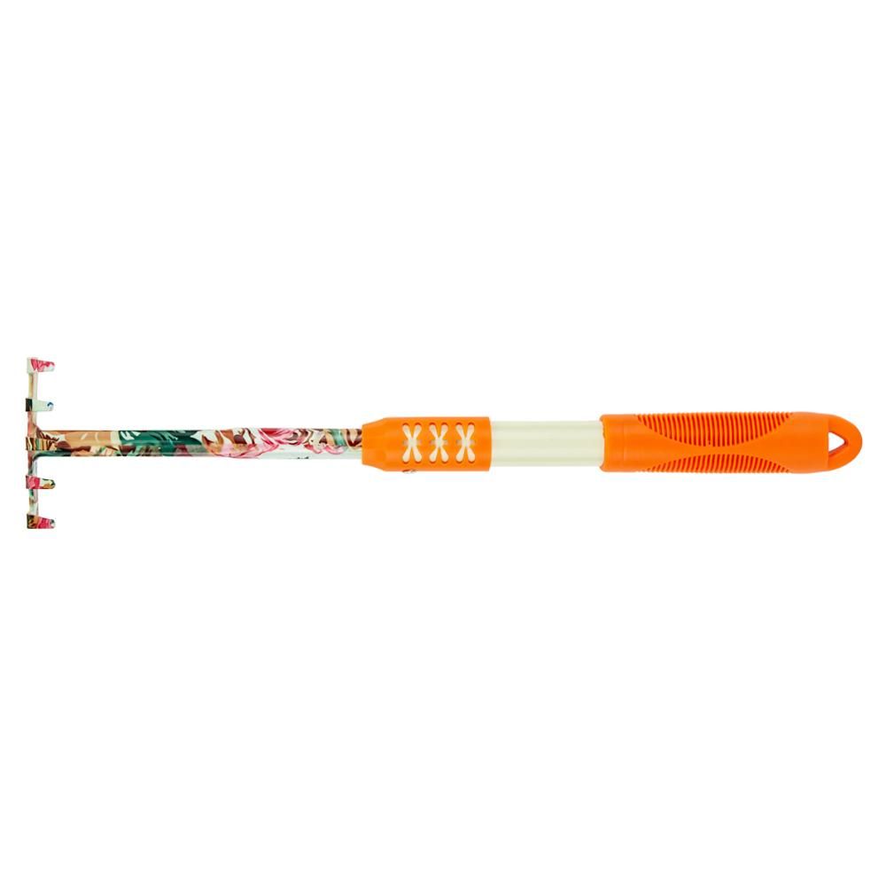 Грабли 5-ти зубчатые (orange) (TPR) FLORA (5043024)