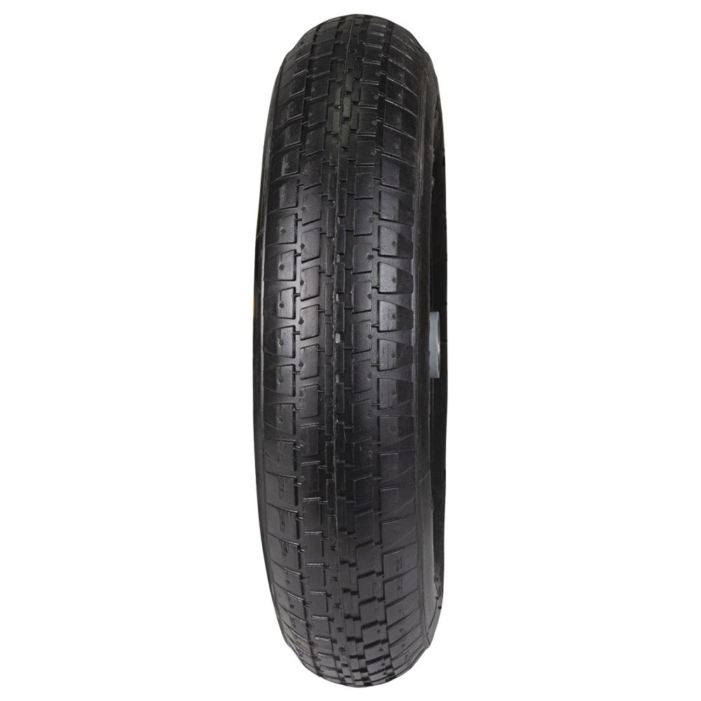 Колесо для тачки пневматичне 15" (4.00-8) 380×92мм вісь Ø16мм довжина 103мм FLORA (5057554)