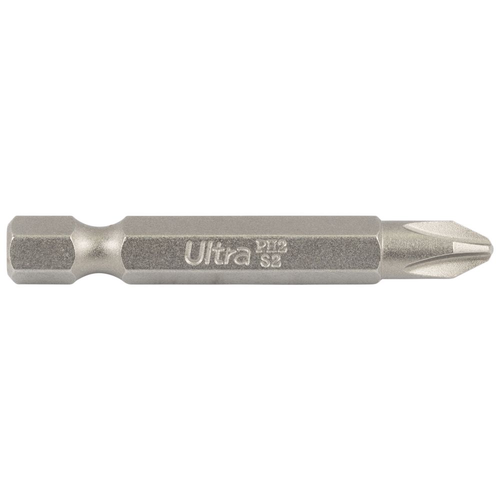 Биты PH2×50мм ¼" 10шт S2 (блистер) ULTRA (4014732)