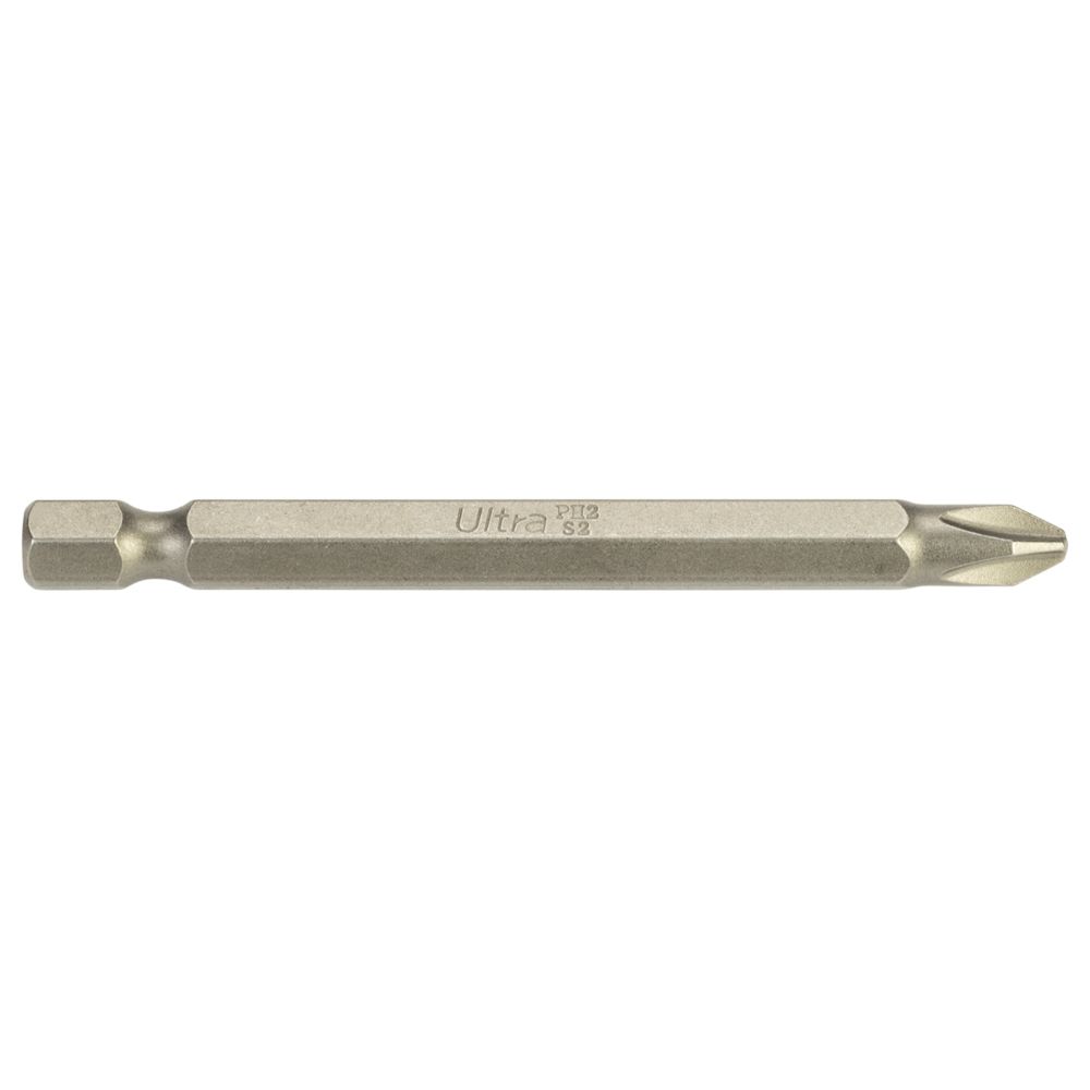 Биты PH2×75мм ¼" 10шт S2 (блистер) ULTRA (4014772)