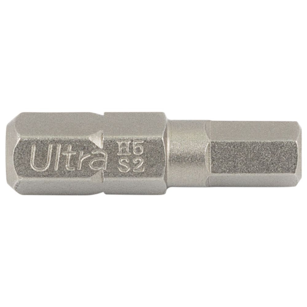 Биты HEX 5×25мм ¼" 10шт S2 (блистер) ULTRA (4015002)